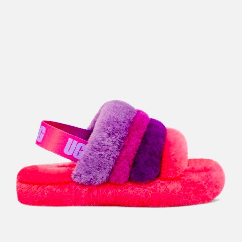Red and purple brand new UGG slides!